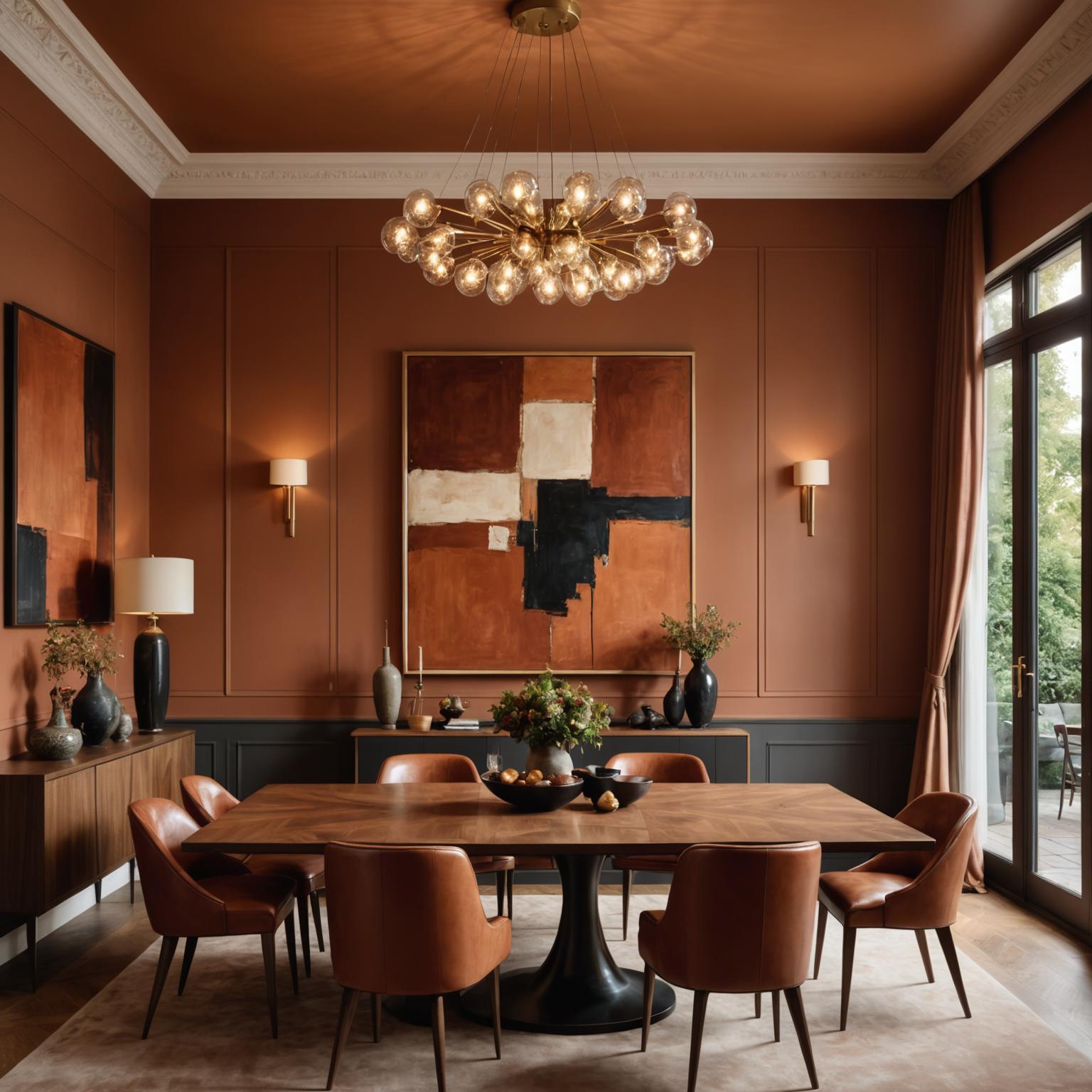 Stoke Newington walnut dining-kitchen